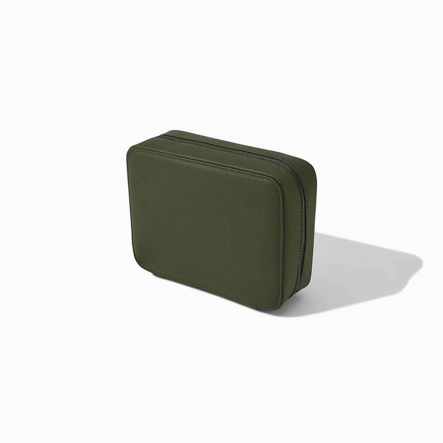 Accessory organizer (3 farver) Grøn Rektangulær Faux læder 20cm x 16cm x 7cm - Grøn - 20cm x 16cm x 7cm - Adriana
