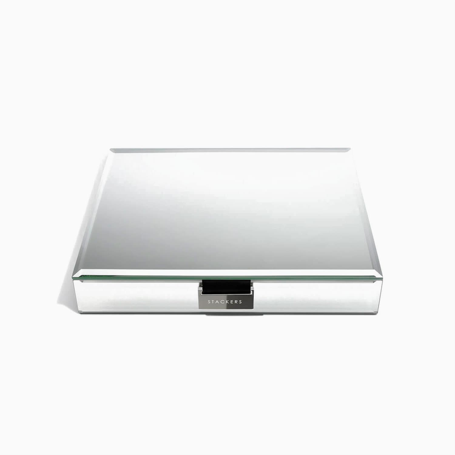 Smykkeskrin i lag (4 varianter) Spejl Rektangulær Glas 25cm x 18cm x 4.5cm - Spejl - 25cm x 18cm x 4.5cm - Gabriella