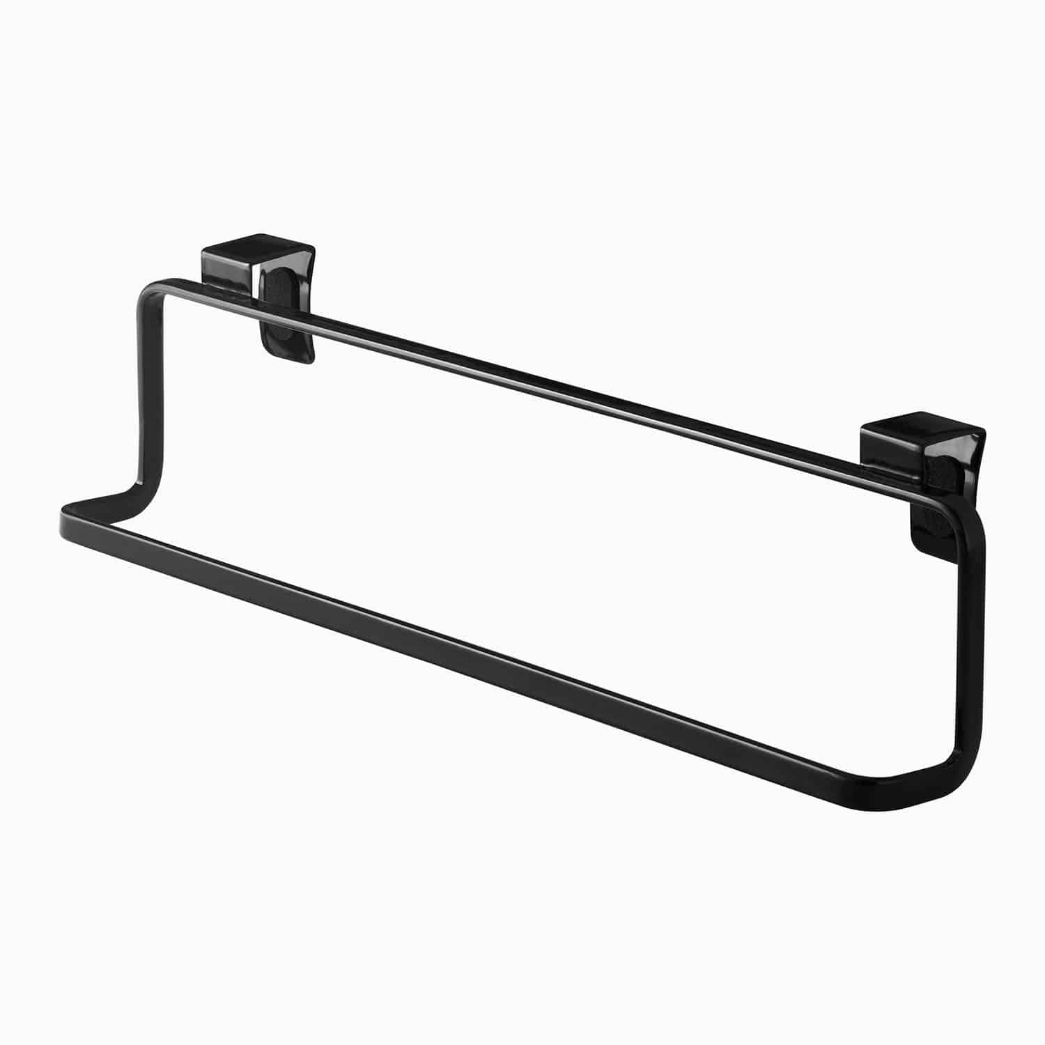 Yamazaki Viskestykkeholder til køkkenlåge - Sort - 30cm x 6,5cm x 14,5cm - Thora