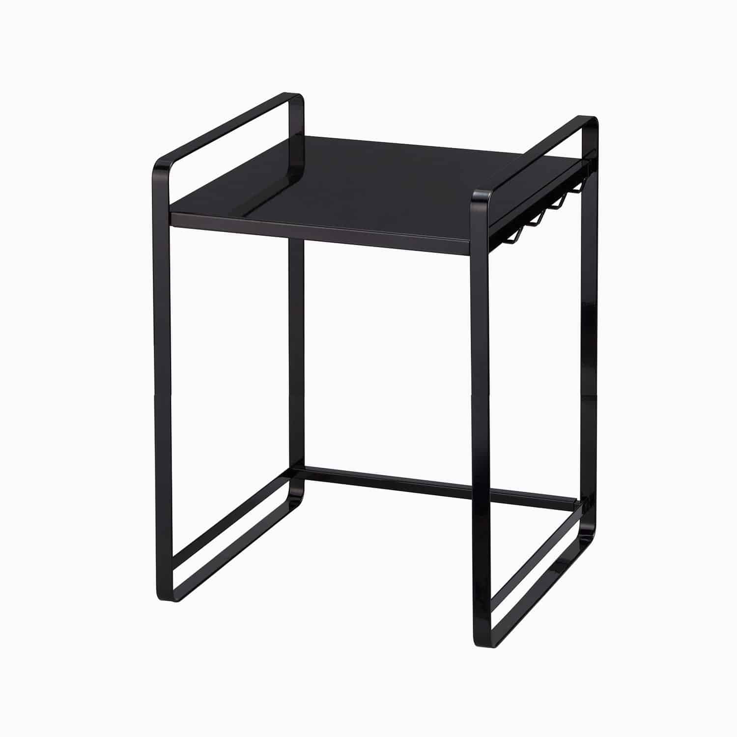 Yamazaki Indsats til køkken med udtræk (2 farver) Sort Rektangulær Metal 47,5cm x 35cm x 50cm - Sort - 47,5cm x 35cm x 50cm - Thora