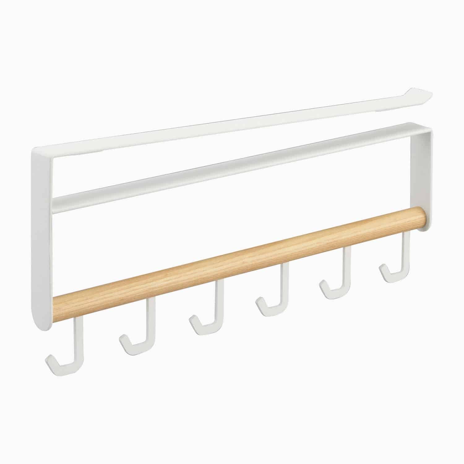 Yamazaki Knager til hyldemontering - Hvid - 2cm x 30cm x 15,5cm - Hazel