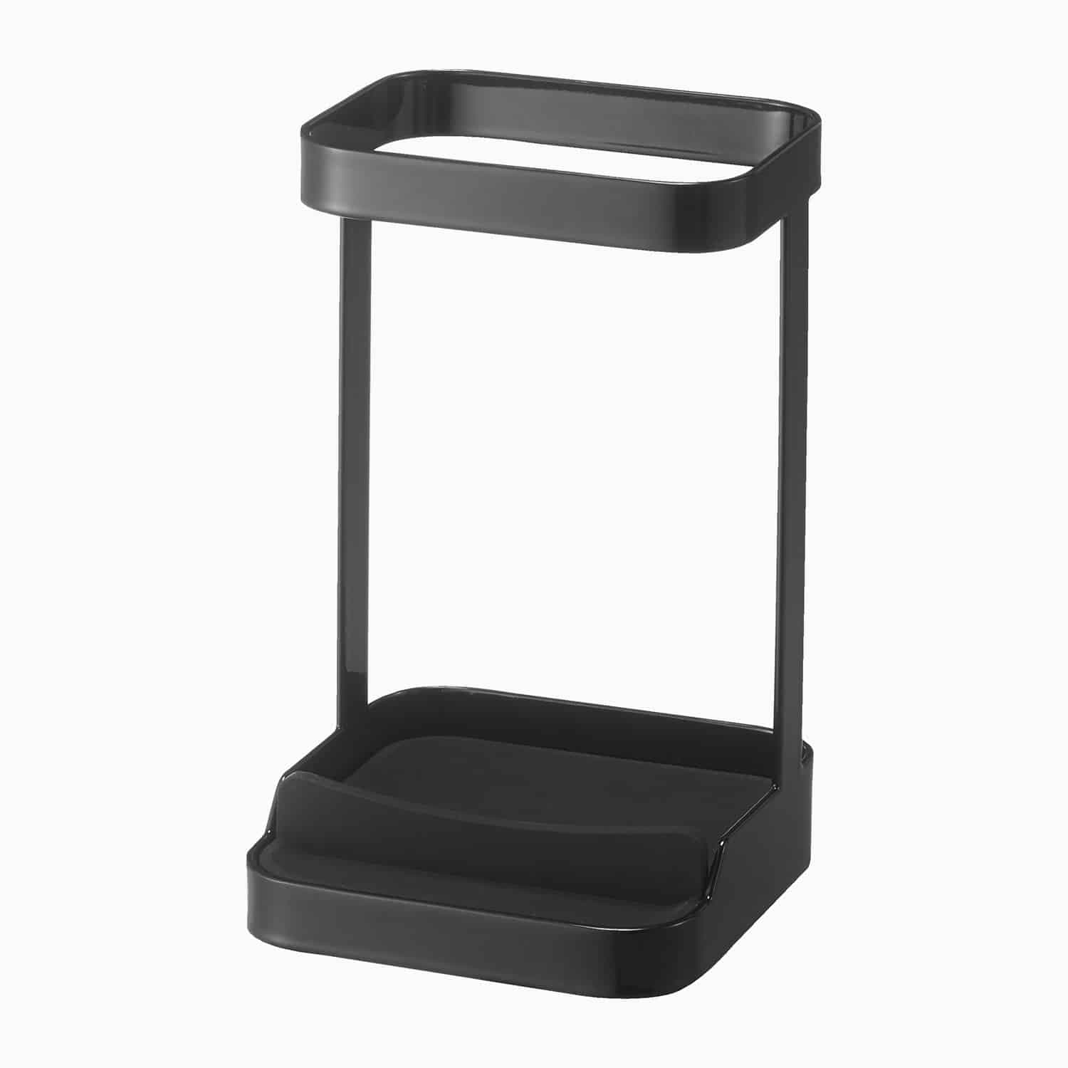 Yamazaki Hair styling organizer (2 farver) Sort Kvadratisk Metal 10,5cm x 10,5cm x 16,5cm - Sort - 10,5cm x 10,5cm x 16,5cm - Thora