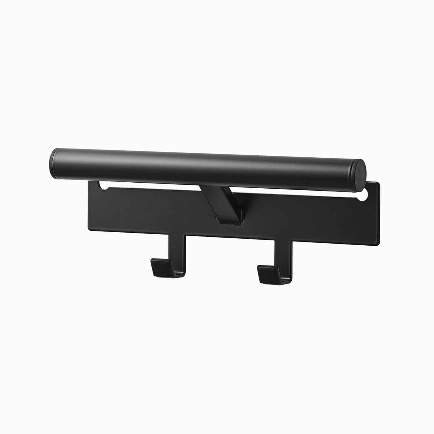 Yamazaki Taskeholder (2 farver) Sort Rektangulær Metal 26cm x 6,5cm x 10,5cm - Sort - 26cm x 6,5cm x 10,5cm - Thora