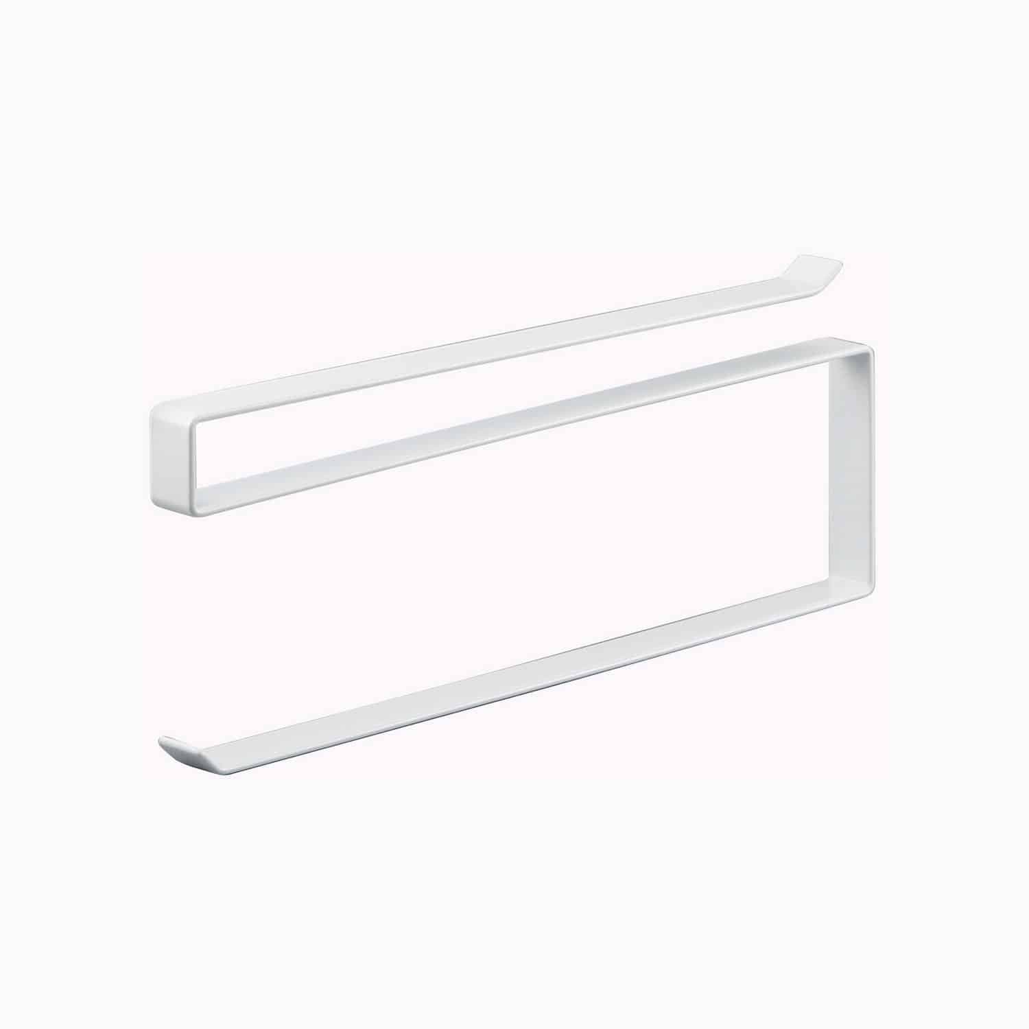 Yamazaki Køkkenrulleholder (2 farver) Hvid Rektangulær Metal 1,5cm x 26cm x 9,5cm - Hvid - 1,5cm x 26cm x 9,5cm - Thora