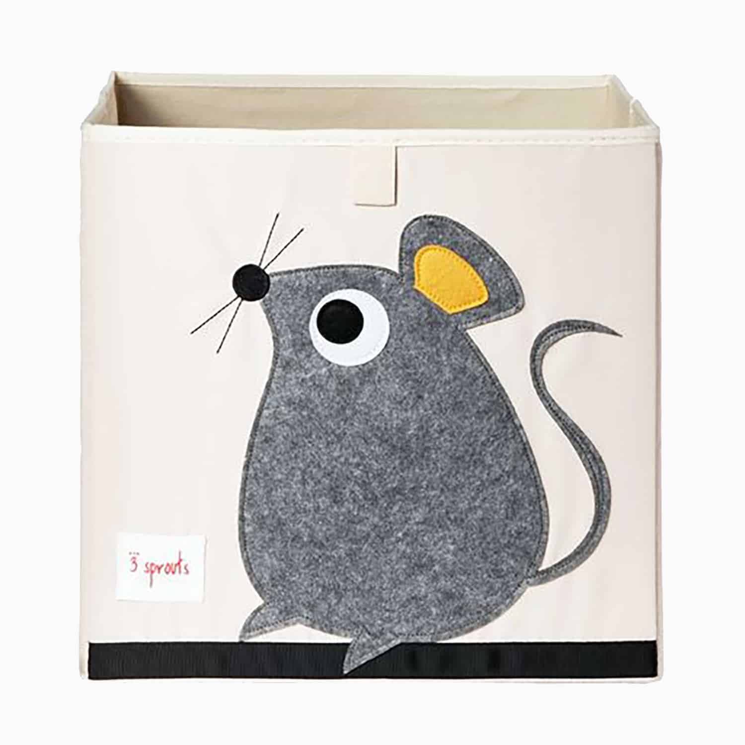 Kasse til rumdeler til børn (flere varianter) Multi Tekstil 33cm x 33cm x 33cm Mou - Multi - 33cm x 33cm x 33cm - Pixie