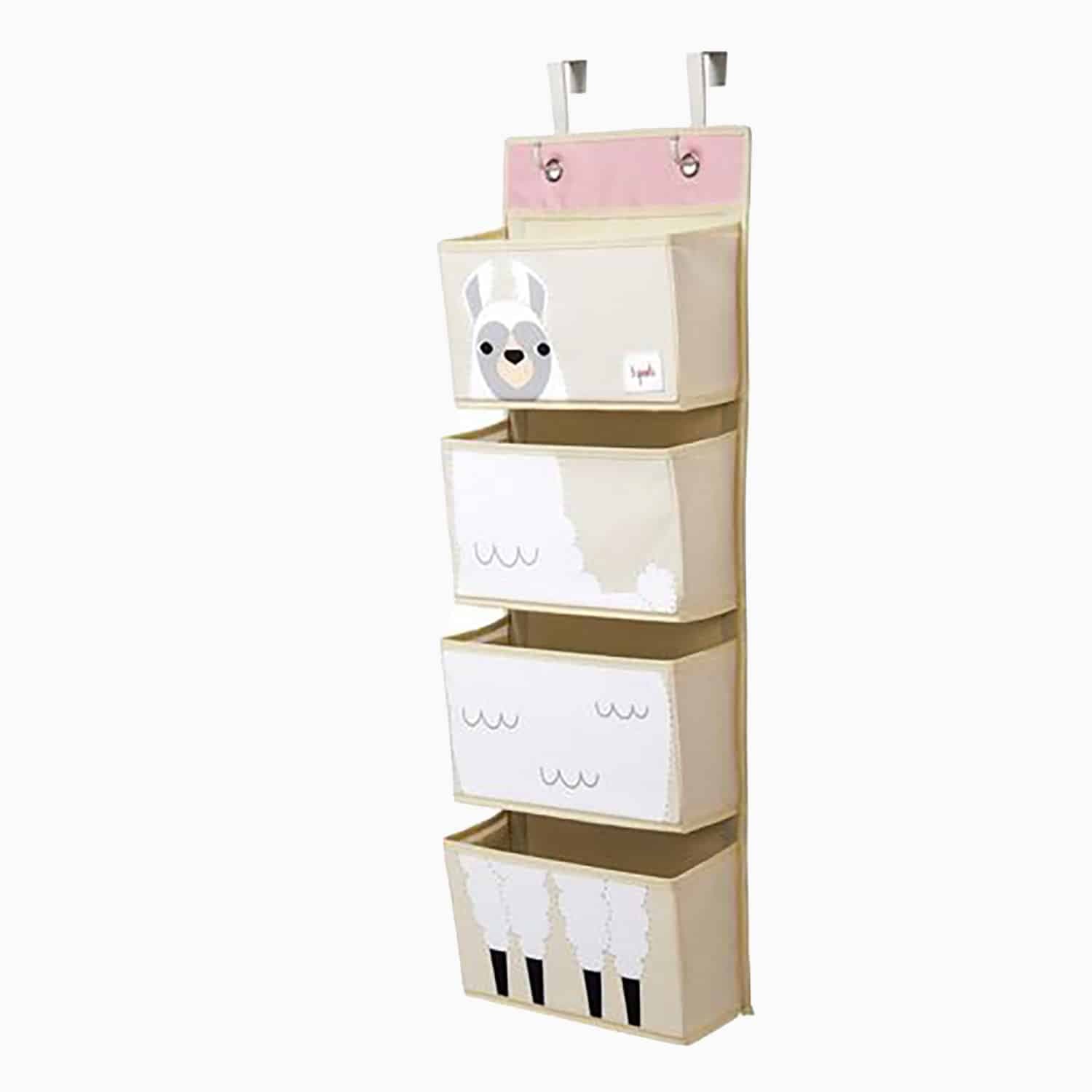 Opbevaring til dør eller væg (flere varianter) Multi Tekstil 35,5cm x 10cm x 94cm Llm - Multi - 35,5cm x 10cm x 94cm - Pixie