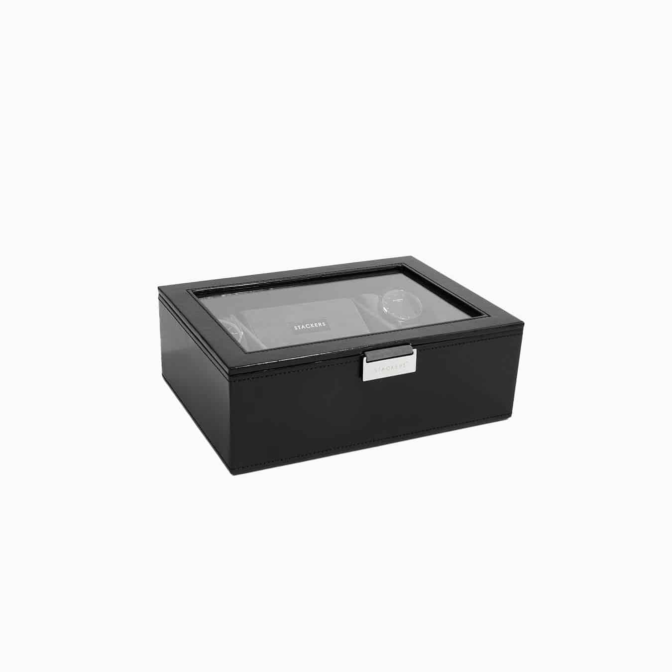Urkasse - Sort - 26,1cm x 18,9cm x 9,3cm - Adriana