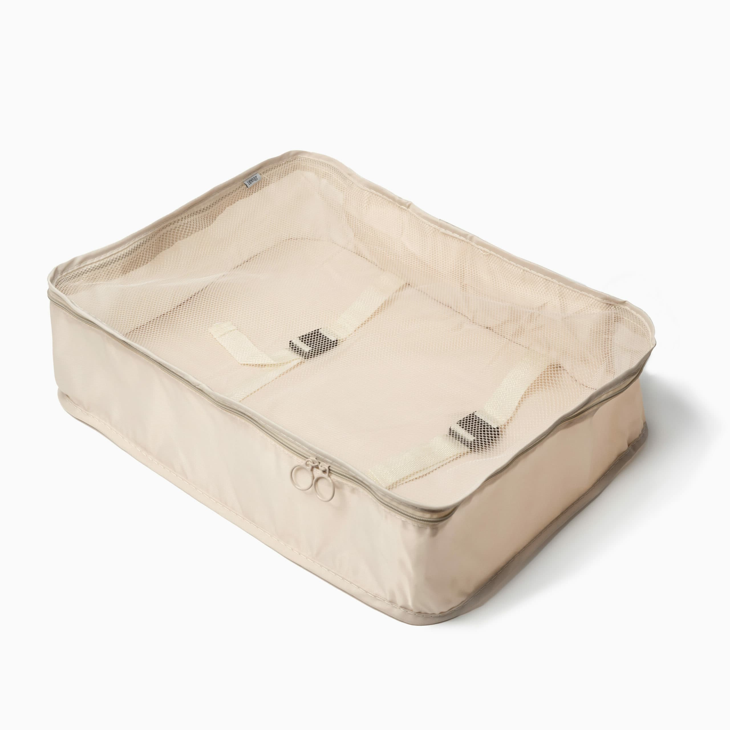 Letvægts-packing cubes Beige Rektangulær Tekstil 41cm x 31cm x 10cm - Beige - 41cm x 31cm x 10cm - Ellinor