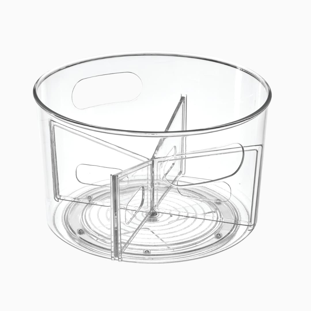 Turntable med rum - Transparent - Sabina