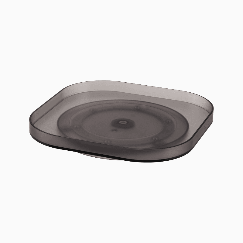 Yamazaki Turntable (flere varianter) Sort Plast 20cm x 20cm x 2,9cm - Sort - 20cm x 20cm x 2,9cm - Hera