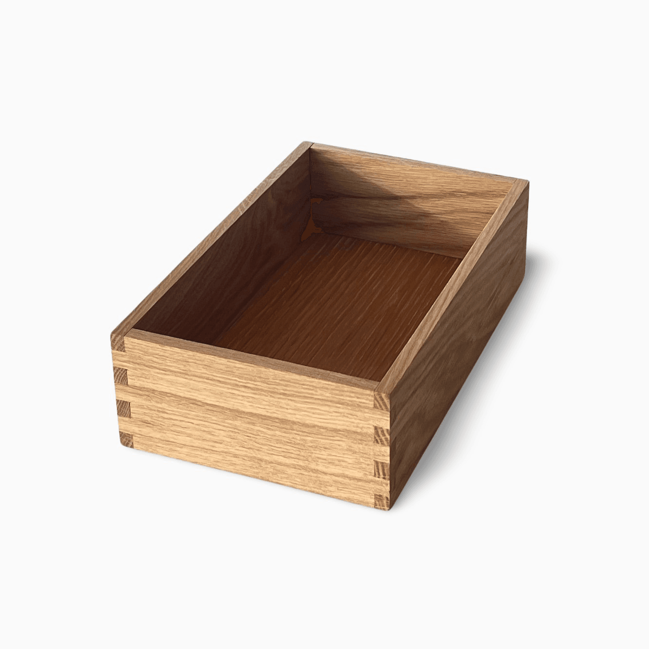Skuffekasser i eg (4 størrelser) Natur Træ 23cm x 15cm x 7cm - Natur - 23cm x 15cm x 7cm - Nola