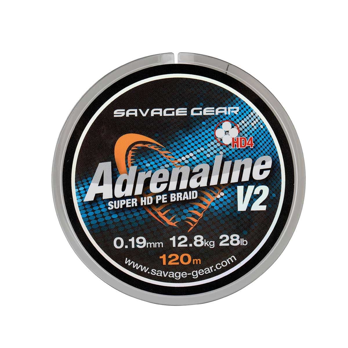 SG Adrenaline V2 HD4 - Bulk spole - 1.200 meter-0,33mm 60lbs/27kg