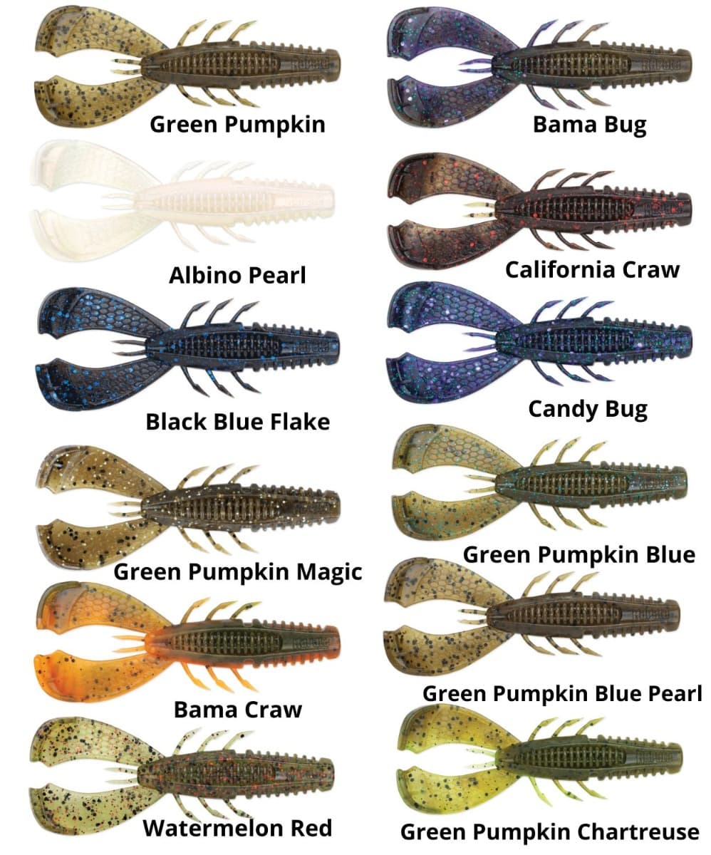 Rapala CrushCity CleanUp Craw Jig-3,5" - 8,8 cm-Albino Pearl