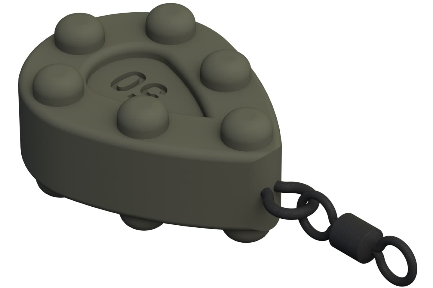 Stubby Pear m. swivel-80g
