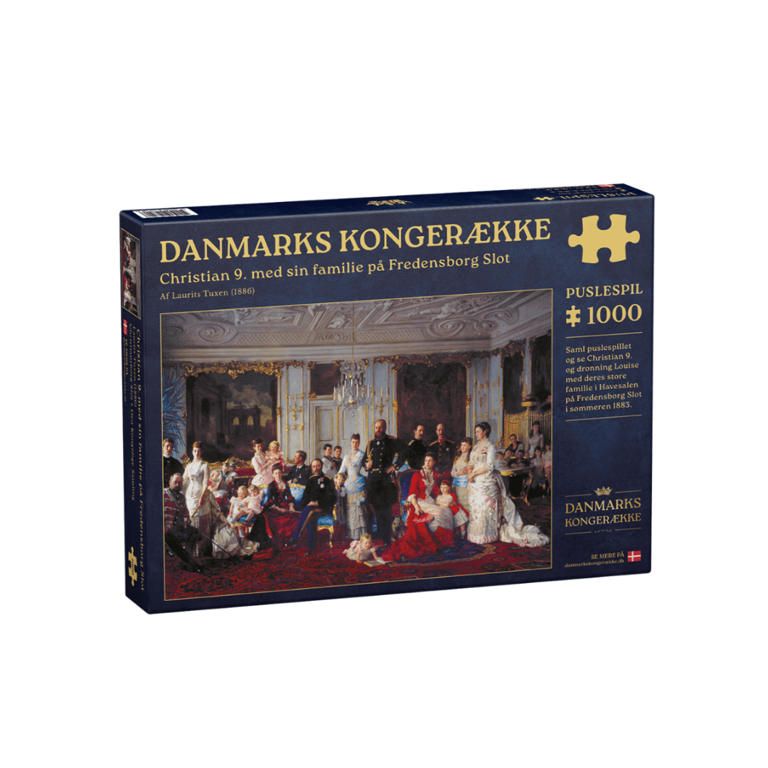 Puslespil - Christian 9. Fredensborg Slot (1000 brikker)