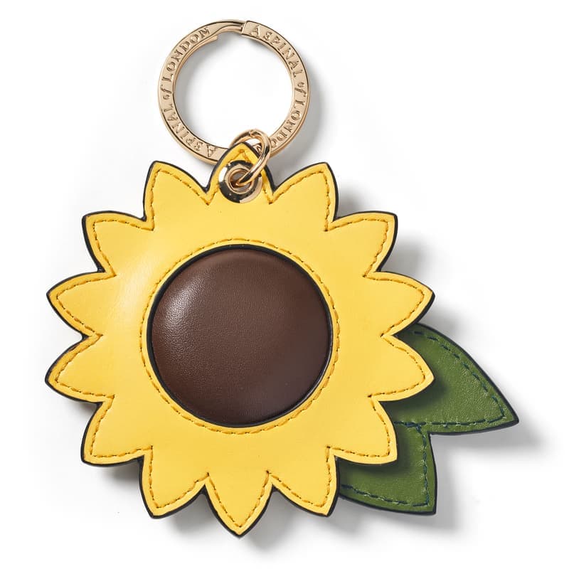Aspinal of London Happy Sunflower Keyring