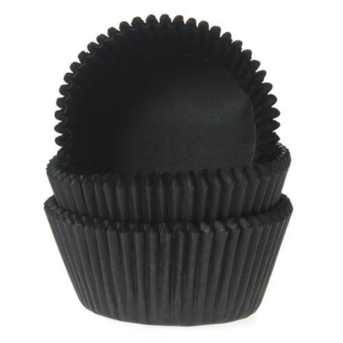 Black Mini Muffinsforme 60 stk, House of Marie
