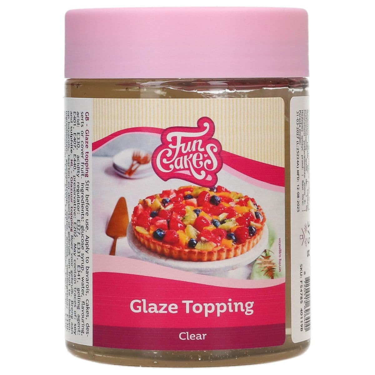 Cold Gel/Glaze Topping - 375g, FunCakes