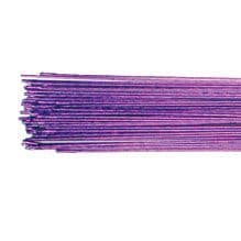 Metallic Lilla Blomstertråd 24 gauge, 50 stk - Culpitt