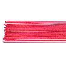 Metallic Pink Blomstertråd 24 gauge, 50 stk - Culpitt