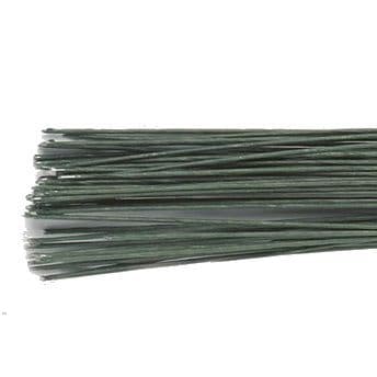 Mørk Grøn Blomstertråd 26 gauge, 50 stk - Culpitt