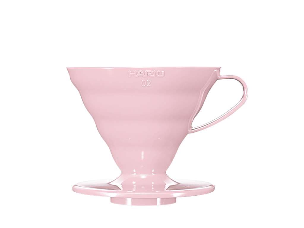 Keramisk Dripper V60 02 - Lyserød, Hario