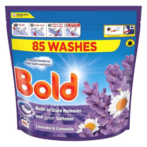 Bold Lavender & Camomile Vaskemiddelkapsler - 85 stk.