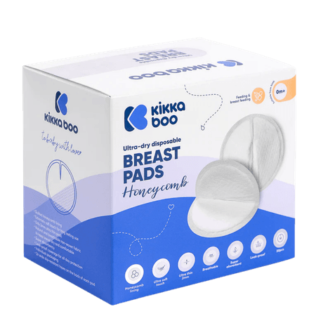 Kikka Boo Ultra-Dry Disposable Breast Pads Honeycomb 25 stk.