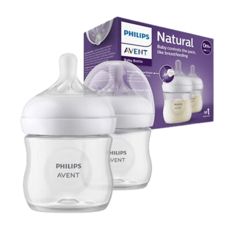 Philips Avent Natural 0+ Måneder Babyflaske 2 x 125 ml