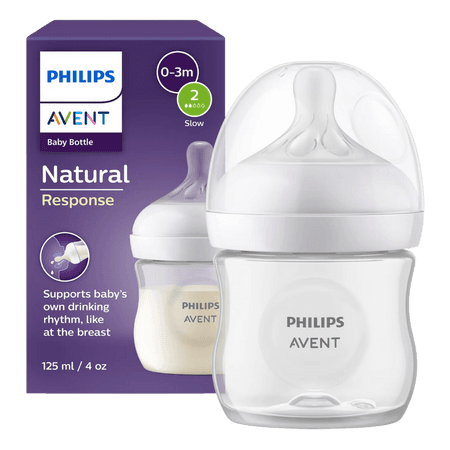 Philips Avent Natural Response 0-3 Måneder Babyflaske – 125 ml
