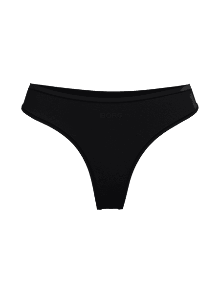 Björn Borg Soft Touch Thongs Sort, XXL