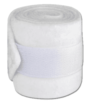 Waldhausen Shetty fleece bandager - Hvid