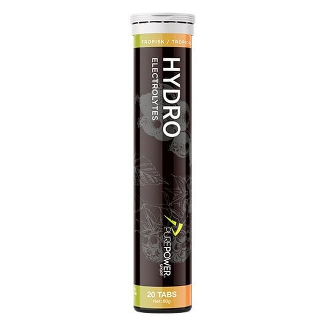 Pure Power - Hydro Elektrolytter Tropical 20 Tabs