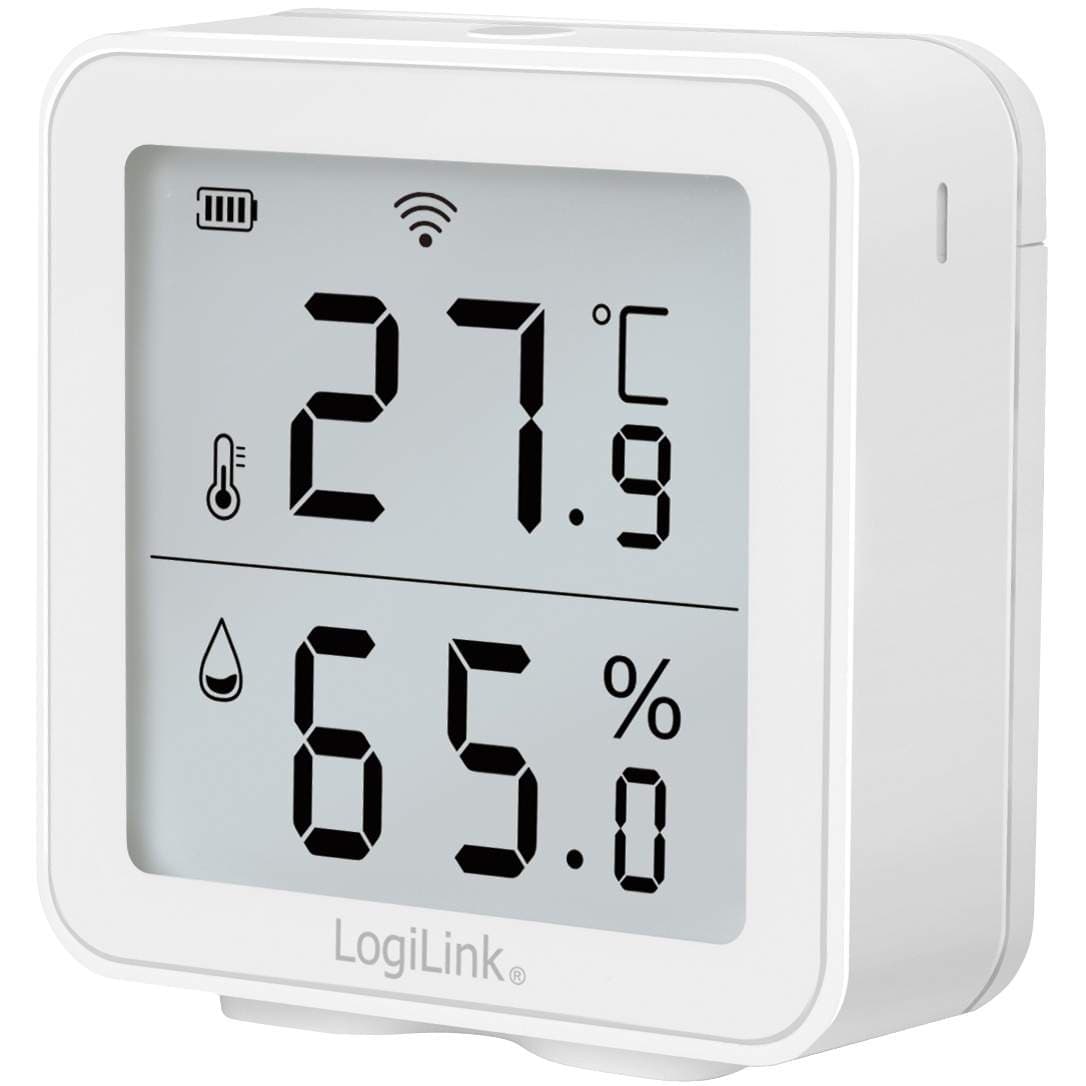 Smart temperatur- og fugtsensor Wifi Tuya