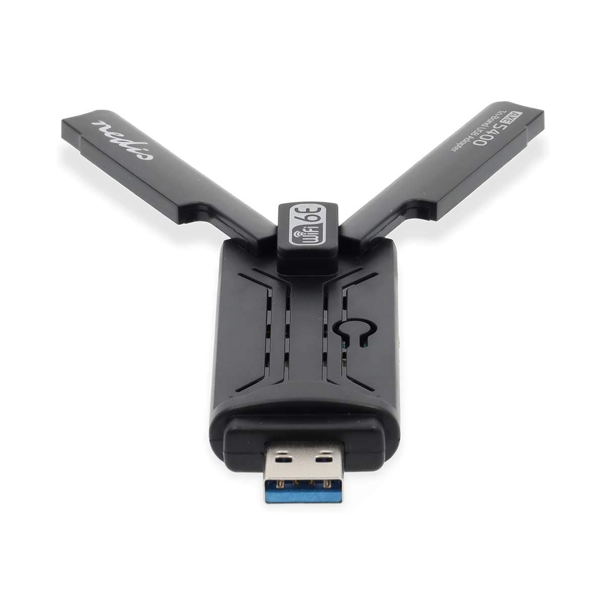 Netværksdongle | Wi-Fi | AX5400 | 2,4/5/6 GHz (Triple Band) | USB3.0 | Wi-Fi-hastighed i alt: 5400 Mbps | Windows 10 / Windows 1