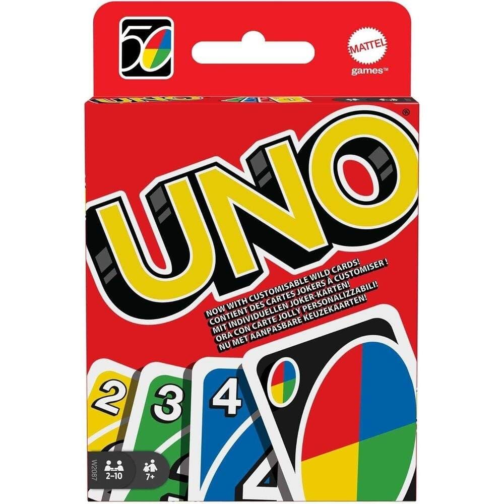 UNO klassisk kortspil - Sjovt for 2 til 10 spillere, familievenligt