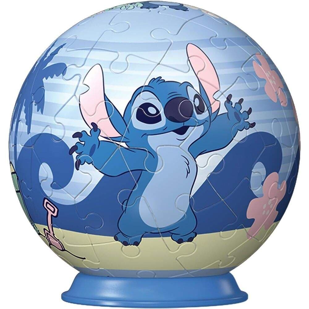 Stitch 3D-puslespil, 54 brikker, sjovt for alle aldre