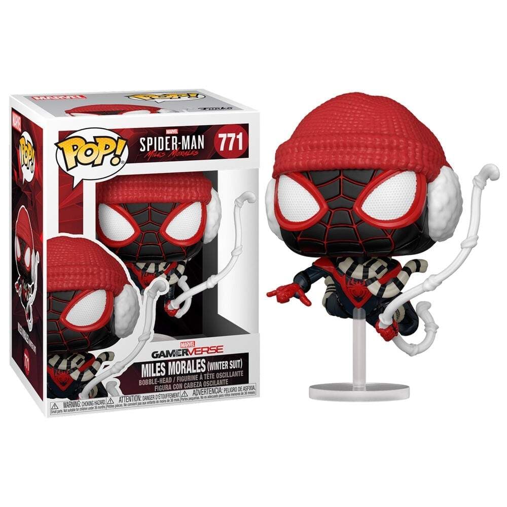 Spiderman Miles Morales Vinterdragt til børn, størrelse 4-12