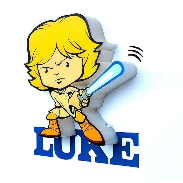 Star Wars 3D Light FX Mini Lampe - Luke Skywalker Design
