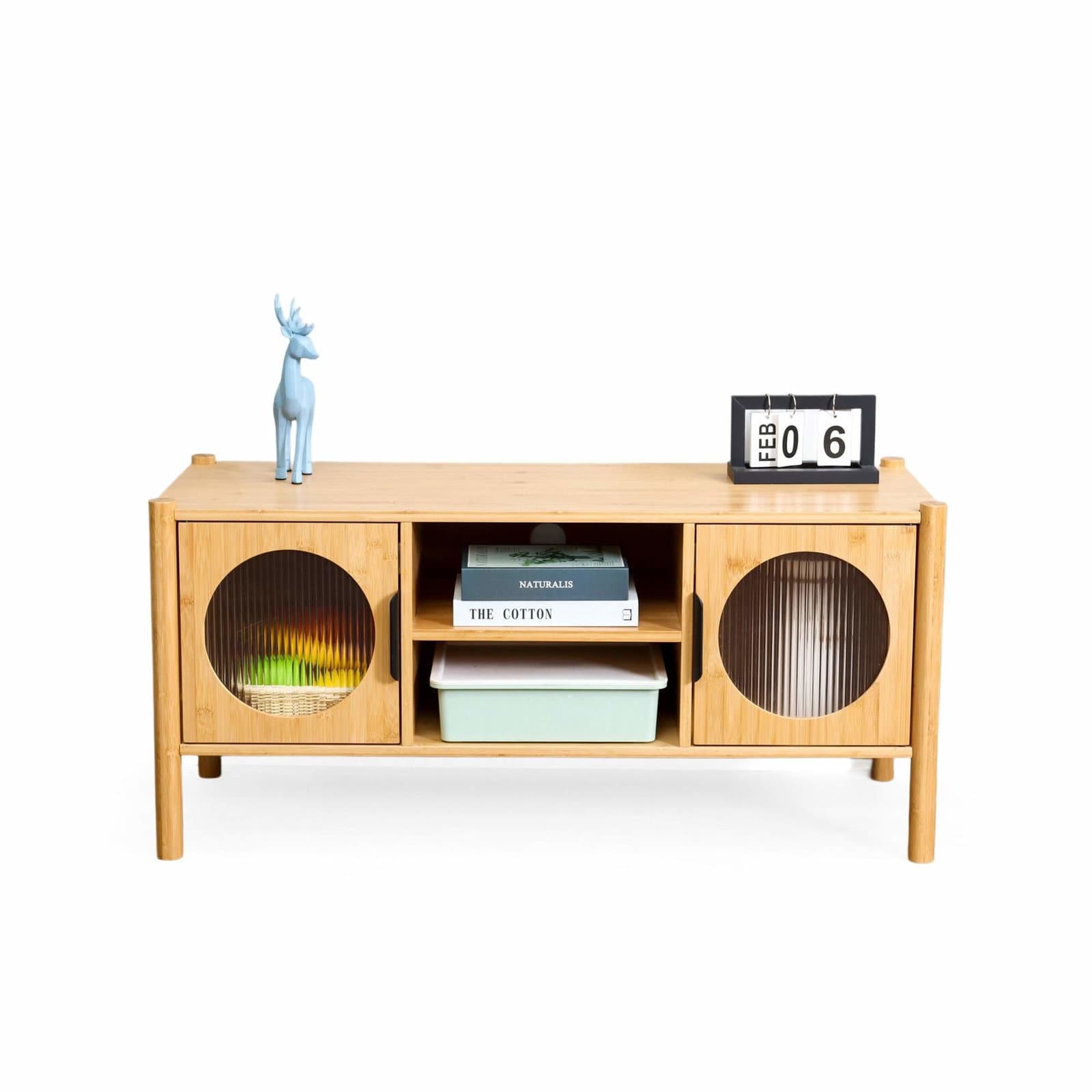 TV-møbel med 2 låger – Kabelføring, Moderne design