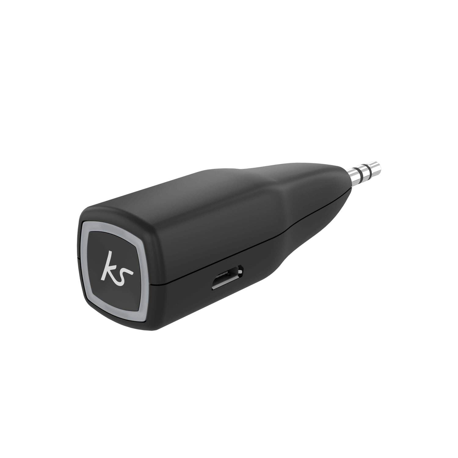 KITSOUND 3,5 mm BT-modtager MyJack2 trådløs sort 10 timers batterilevetid Mic
