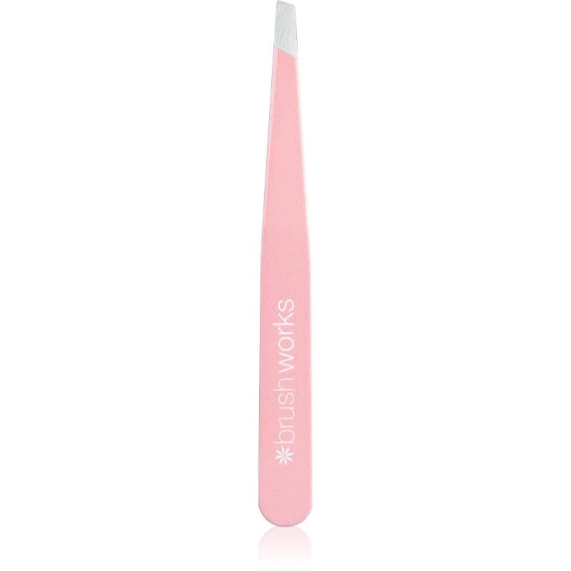 Brushworks Precision Slanted Tweezers Spidse pincetter 1 stk.