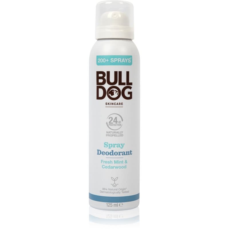 Bulldog Fresh Mint&Cedarwood Spray Deodorant Deodorant spray uden aluminium 125 ml