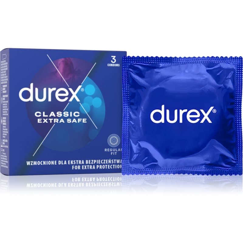 Durex Extra Safe kondomer 3 stk.