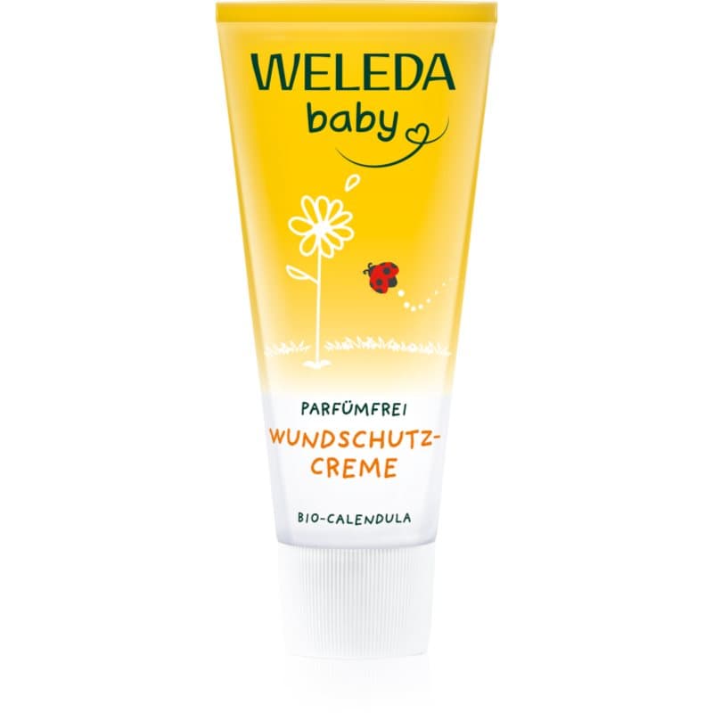Weleda Baby babycreme med morgenfrue til numsen Parfumefri 75 ml