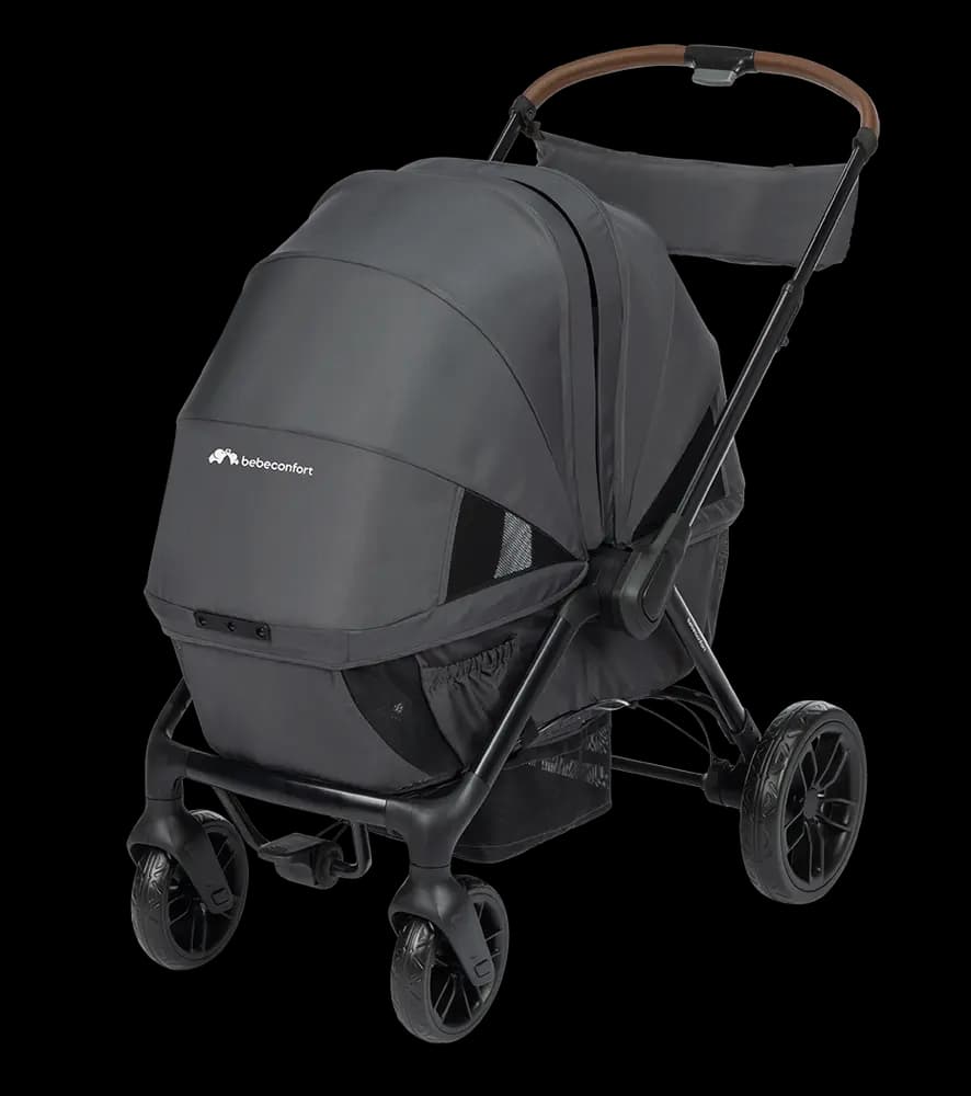 Bebeconfort Helios Søskendevogn - Mineral Graphite