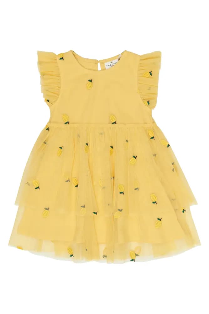Svea Kjole - Dusky Citron EMB - 104