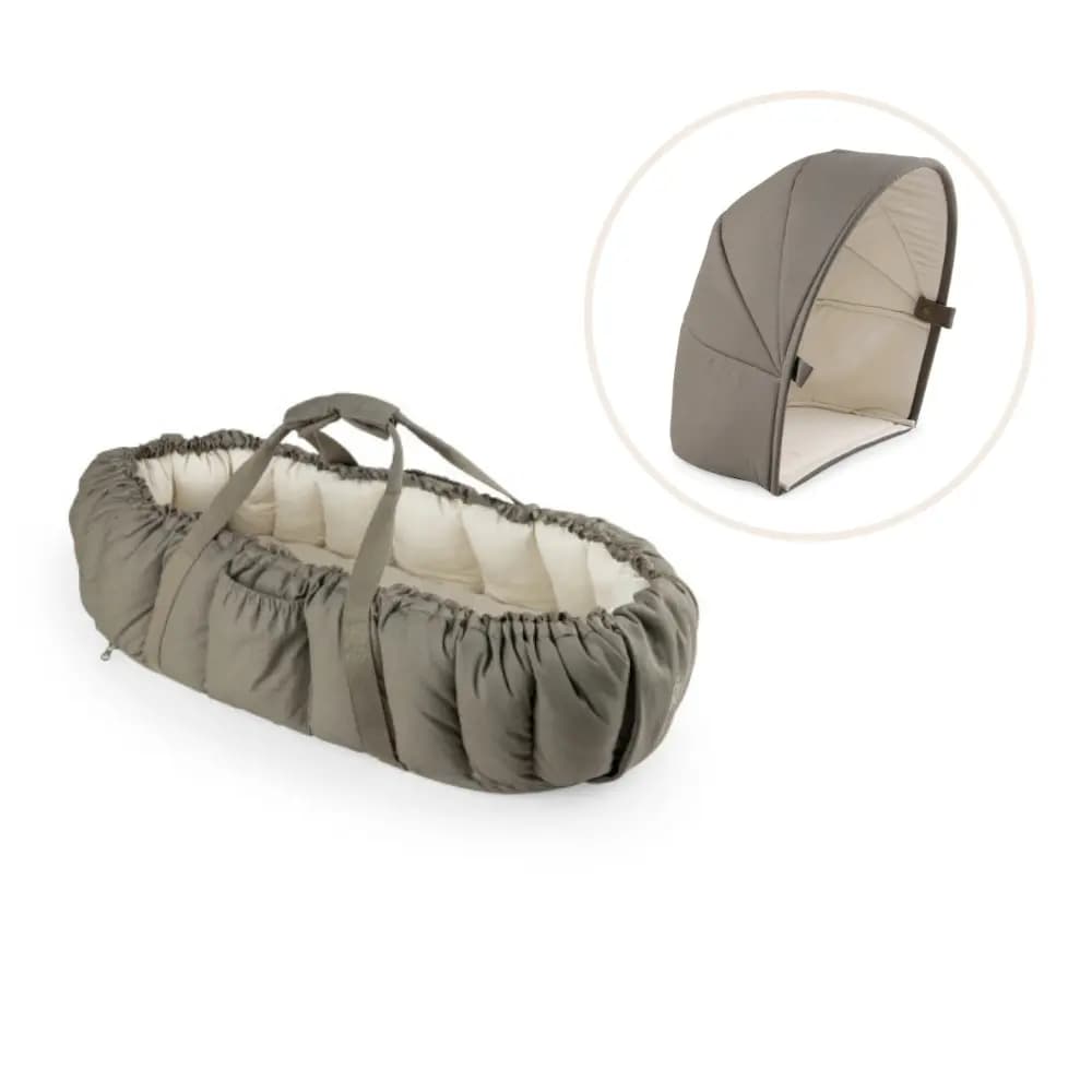 Sebra lift med kaleche - Dark olive