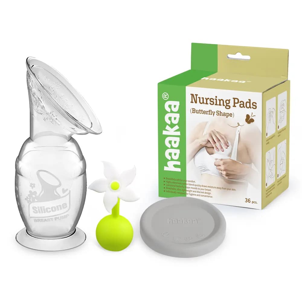 Silikone brystpumpe startpakke 150 ml
