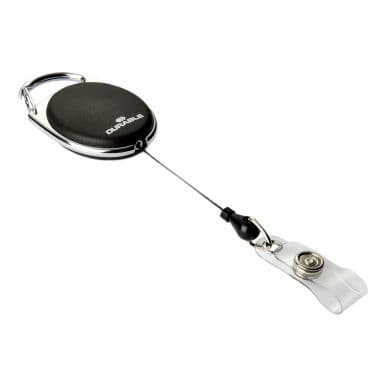 DURABLE Kortholder Jojo Durable Style m. klikbeslag sort, 10 stk. 4005546806112 Modsvarer: N/A
